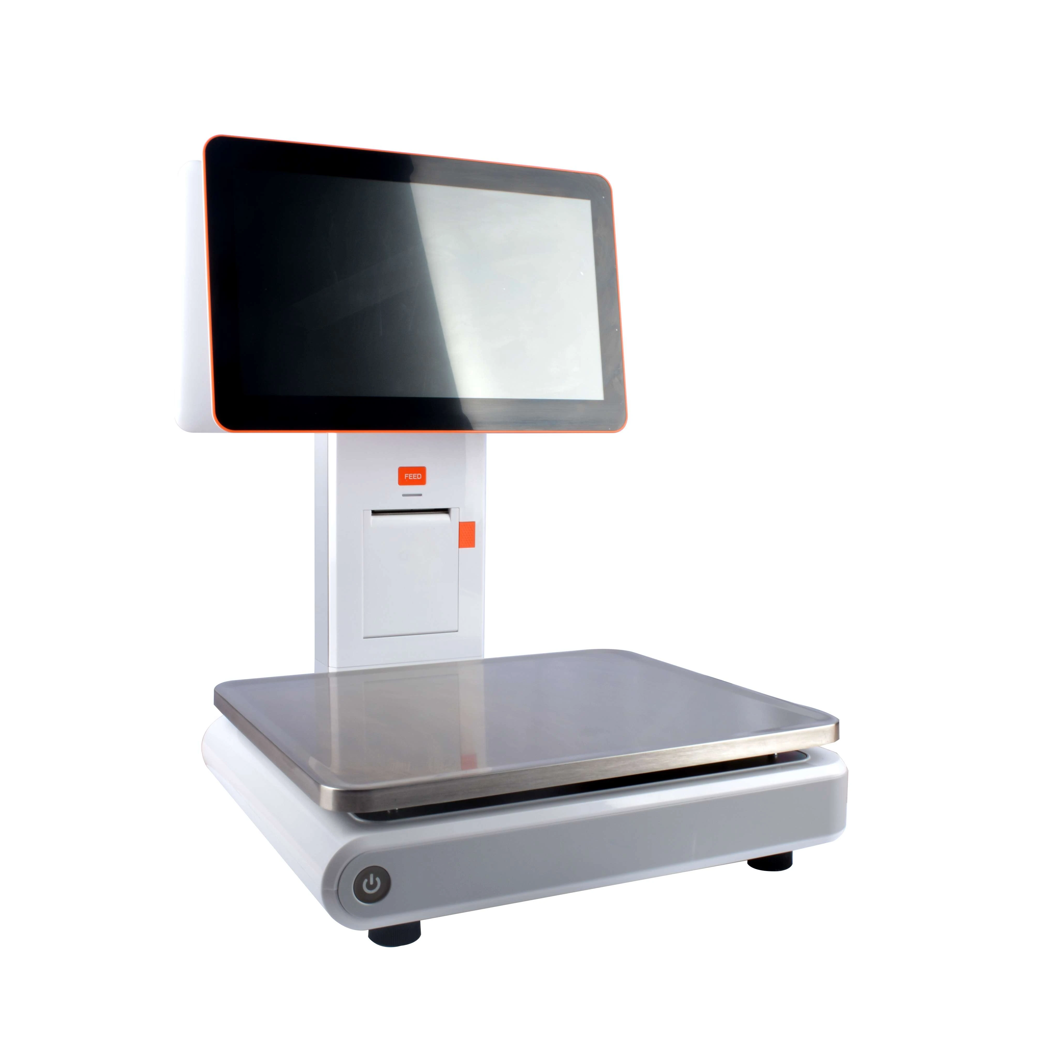 

PC Weighing Scale with double touch screen for fresh deli counter Supermarket fruit retail shop