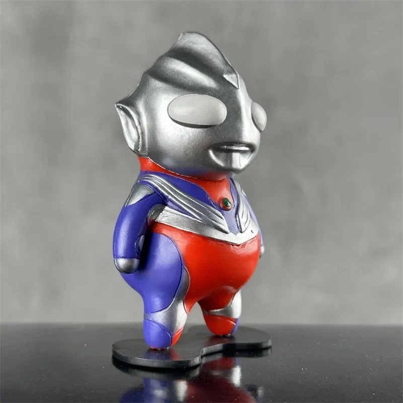 Bandai Anime Dolls Ultraman Models Ultraman Dolls Cute Car Figurines Ornaments Boys' Birthday Gift Series Models