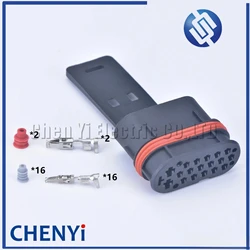 18 Pin 1.5/3.5mm Composite waterproof Harness plug auto connectors 9002862E electric connectors DJ7181-1.5-3.5-21 900 286 2E
