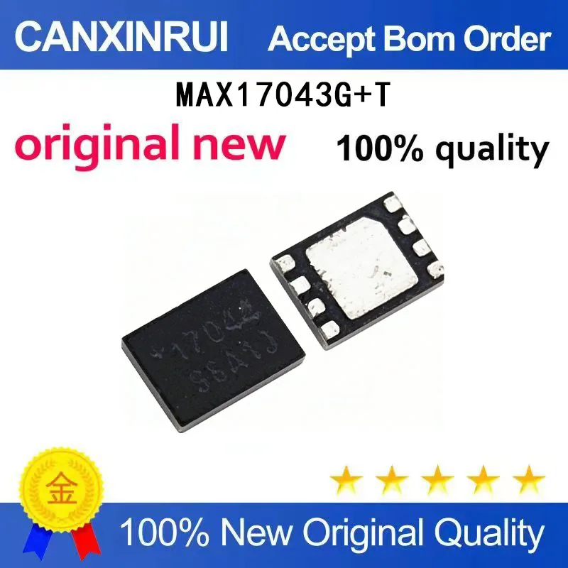 (5 Pieces) New original MAX17043G MAX17043G+T MAX17044G charging IC 8-pin chip IC
