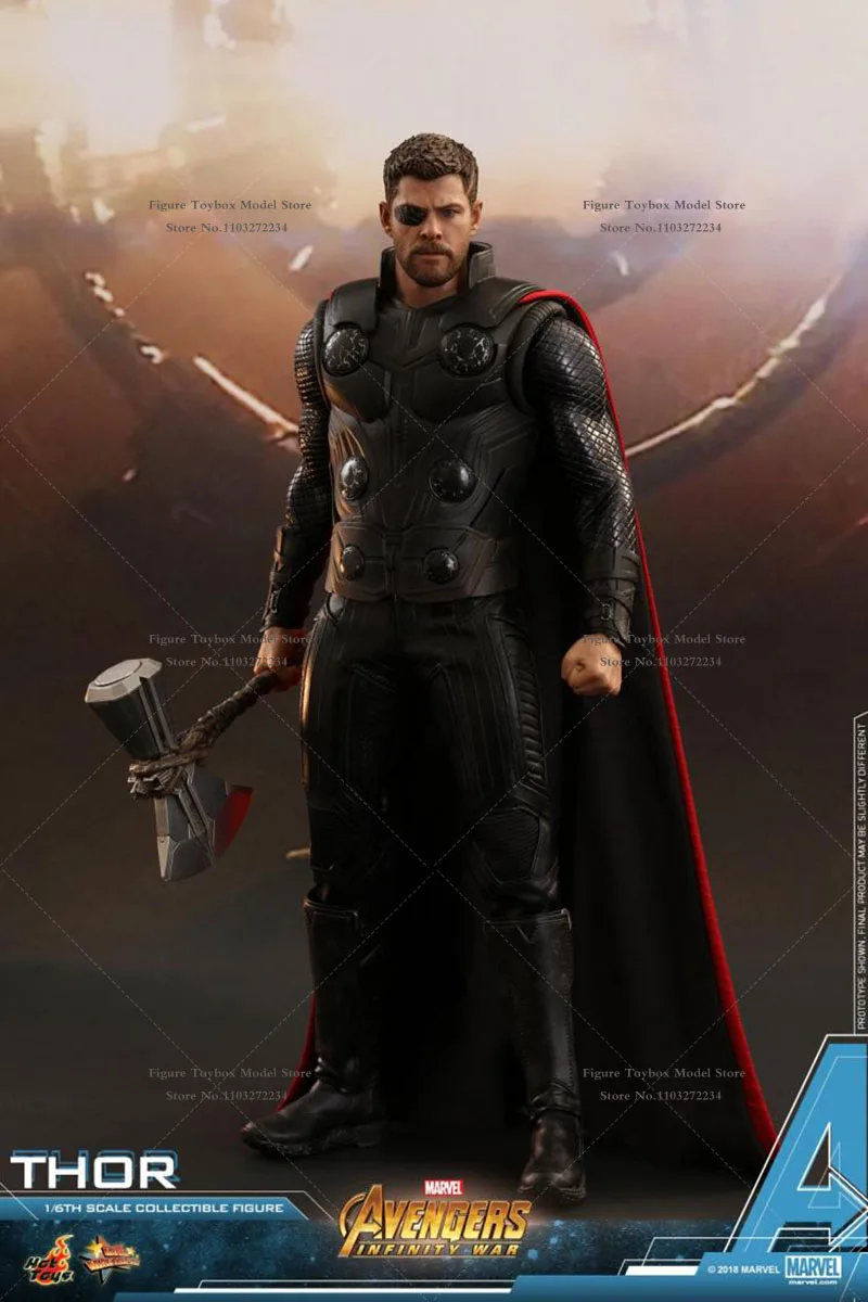 HOTTOYS HT MMS474 1/6 Scale Thor 7.0 Man Soldier Model Avenger Infinity War Marvel Movie 12