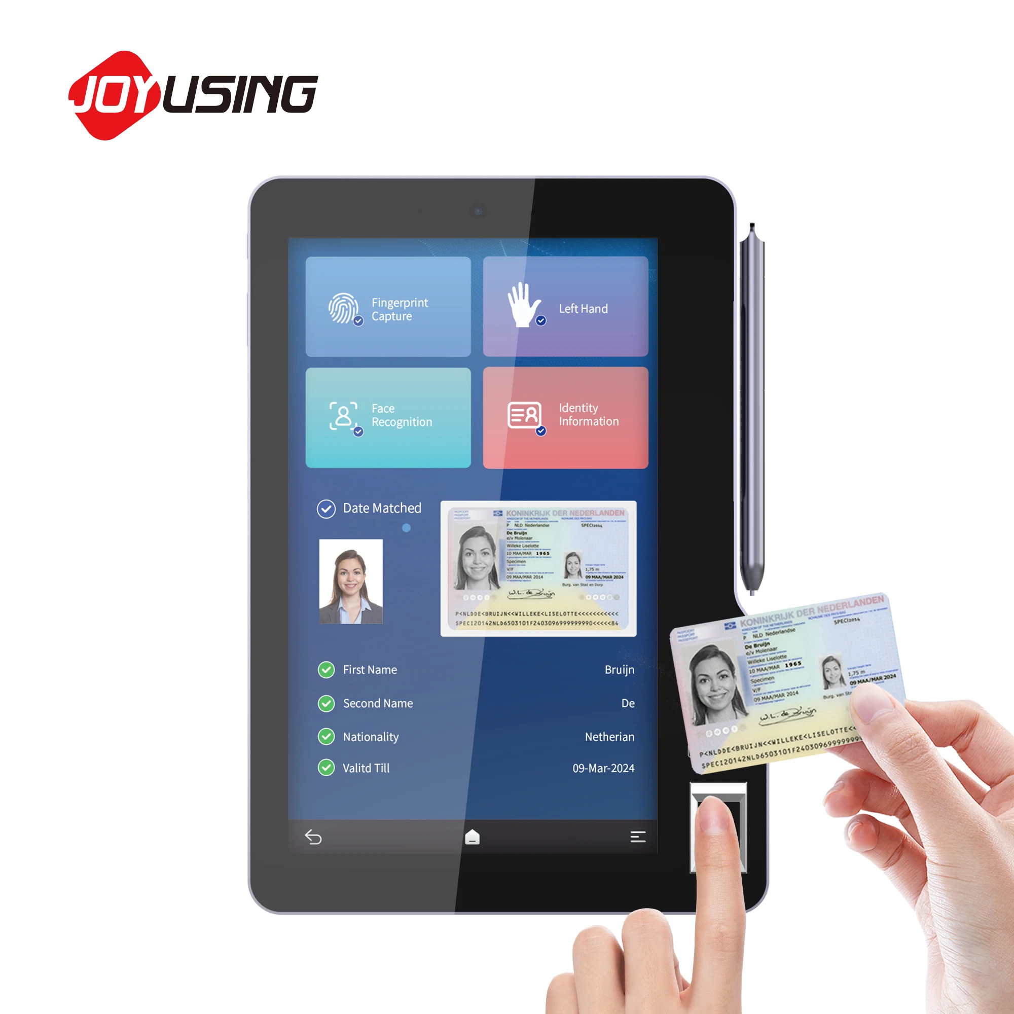 Tablet Android Biométrico Móve - Digital Signature Pad avaliação e preço
