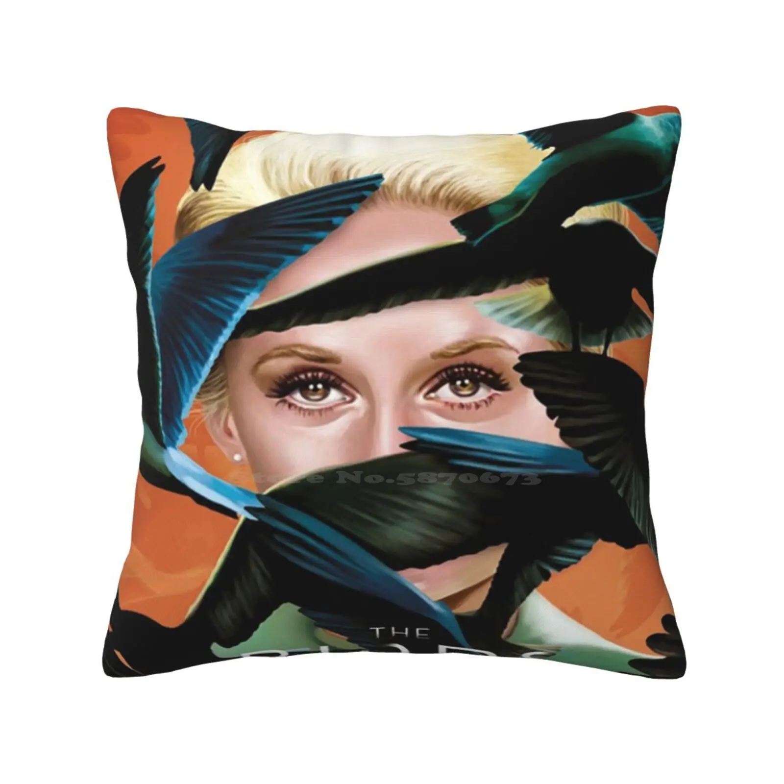 Tippi Hedren Home Sofa Car Cushion Cover Pillowcase Tippi Hedren The Birds Alfred Agemaster Of Su