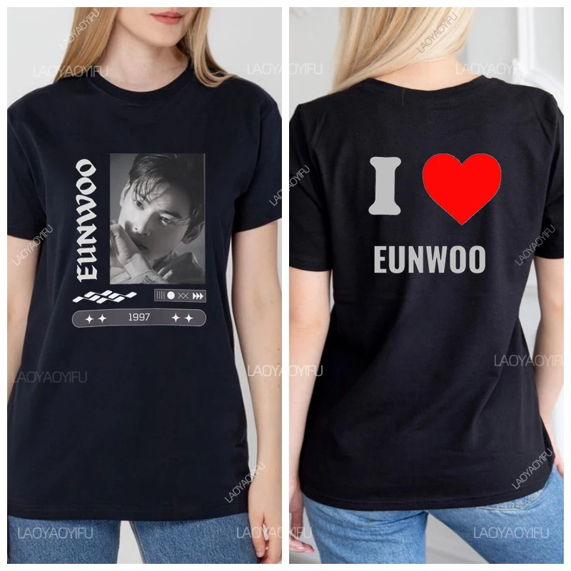 女性のための流行のTシャツ,家族のための原宿ファンのTシャツ,コリーンの服,y2k