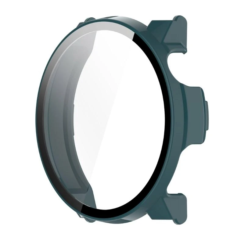 Q5WA Smartwatch Screen Screen Protector Case Shell مع فيلم زجاجي مقسى لمشاهدة غطاء واقية من الخدش