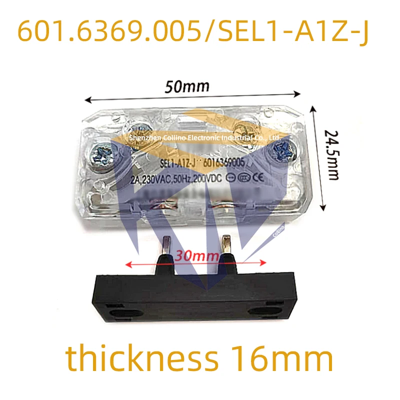 1pcs auxiliary door lock contact SEL1/2/3-A1Z switch 601.6369.045, 601.6369.049, 601.6369.126, 611.6369.262, 601.6369.005