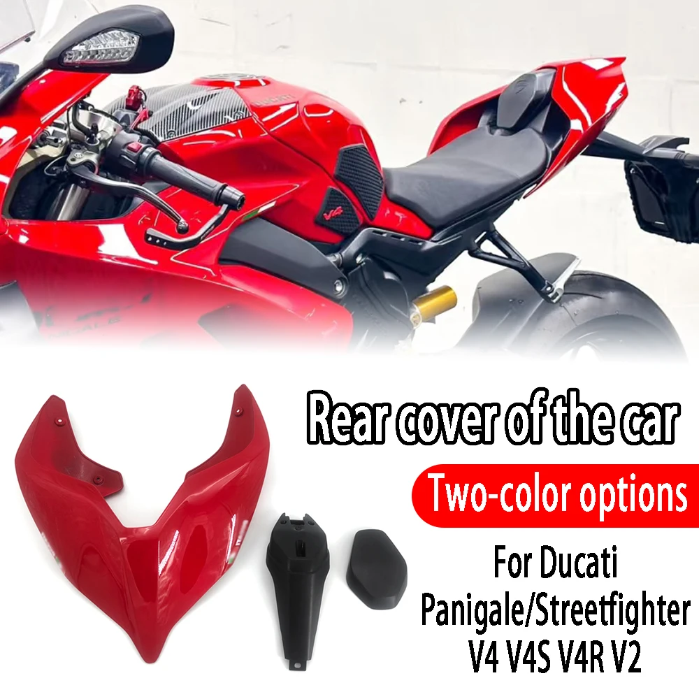 

For Ducati Panigale V4 V4S V4R V2 & Streetfighter v4 v4s ABS Rear Seat Tail Cover Fairing Hump Cowling Single Core Accessories