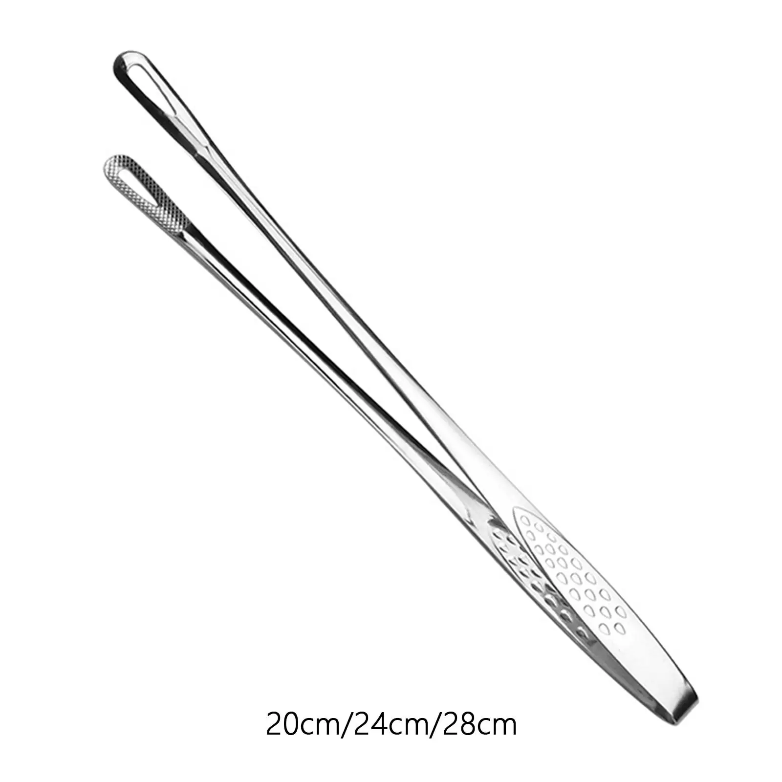 Korean and Japanese BBQ Tongs Tweezer Sturdy Serving Tongs Metal Food Tongs Kitchen Cooking Tongs for Turning Food Grilling Meat