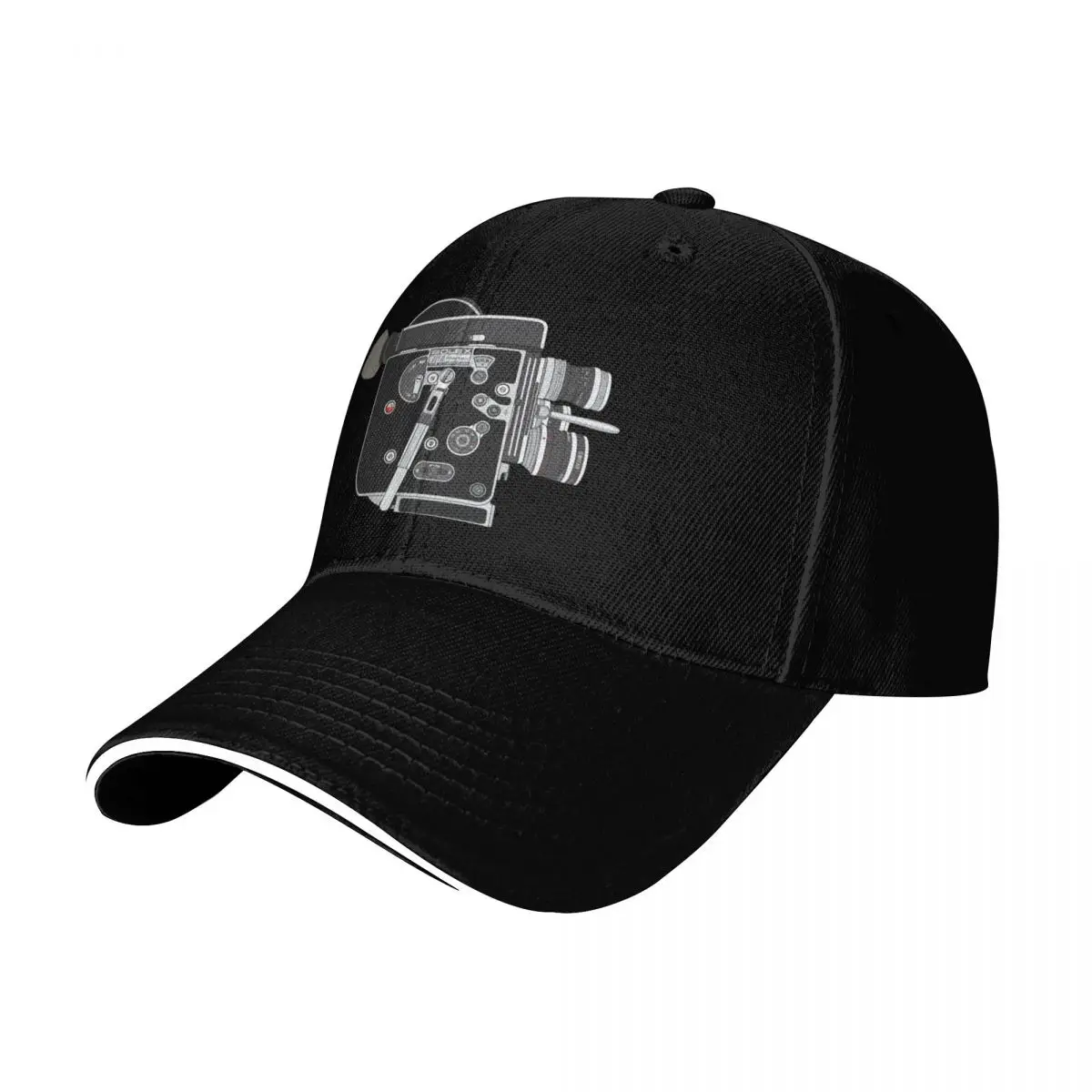 Paillard Bolex H16 Vector Illustration Baseball Cap Adjustable Buckle Closure Moisture Wicking Quick Dry Curved Brim Classic Fit
