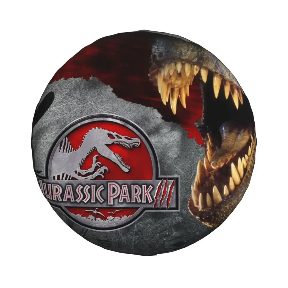 Maßgefertigter Jurassic Park Reserverad-Schutz 4WD 4x4 RV Sci-Fi Dinosaurier für Toyota RAV4 Prado 14" 15" 16" 17" Zoll – Detail 10