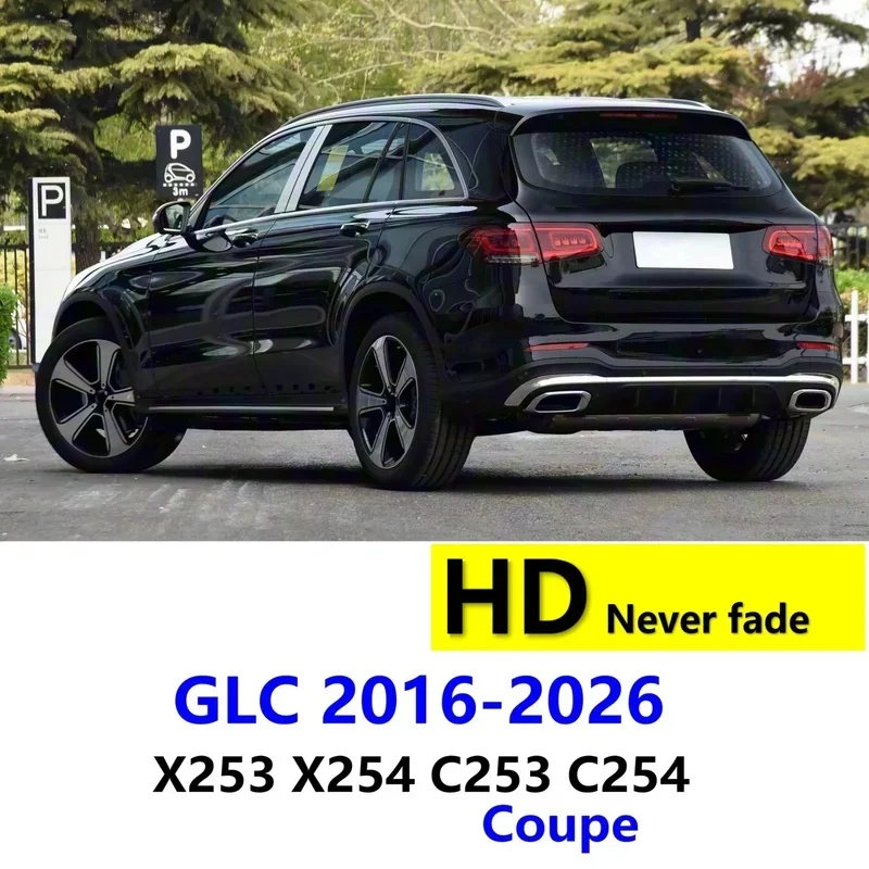 HD 2X For Mercedes Benz Class GLC X253 X254 Accessories Led Car Door Projector Light GLC Coupe C253 C254 Amg 43 63 GLC250 GLC300