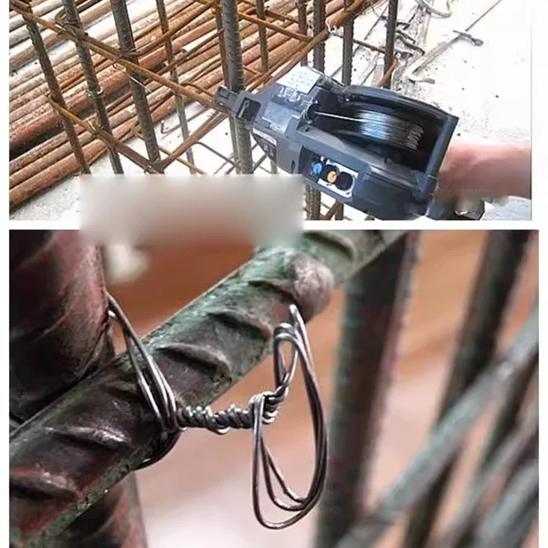 آلة ربط حديد التسليح الأوتوماتيكية بالكامل RT-235/395/550 أداة بناء ربط الأسلاك التي تعمل بالبطارية