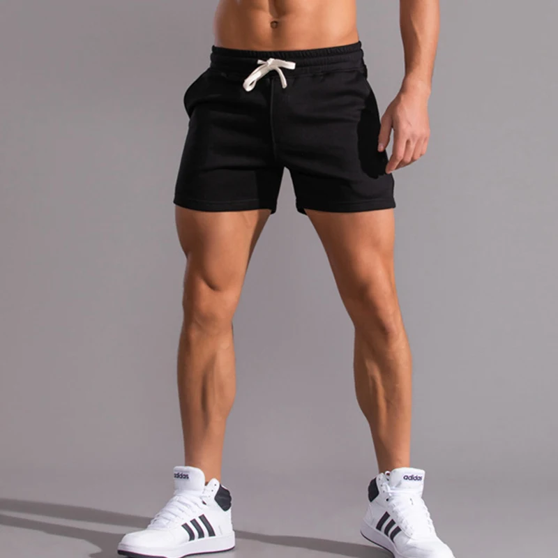 Summer Casual Shorts Men Breathable 100% Cotton Beach Shorts Comfortable Fitness Basketball Sports Short Pants Male Bermudas