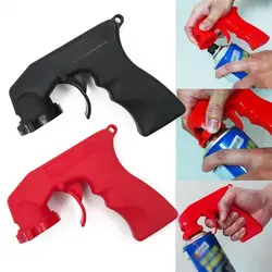 Car Spray Adaptor Paint Care Aerosol Spray Gun Handle With Full Grip Trigger Locking Collar Maintenance Repair Tool Accessories