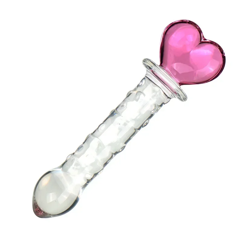 Vagina Stimulate Anal Plug Anus Backyard Stopper Glass Beads Anal Plug Dildo Butt Plug Butt Stimulation Sex Toys For Men Women