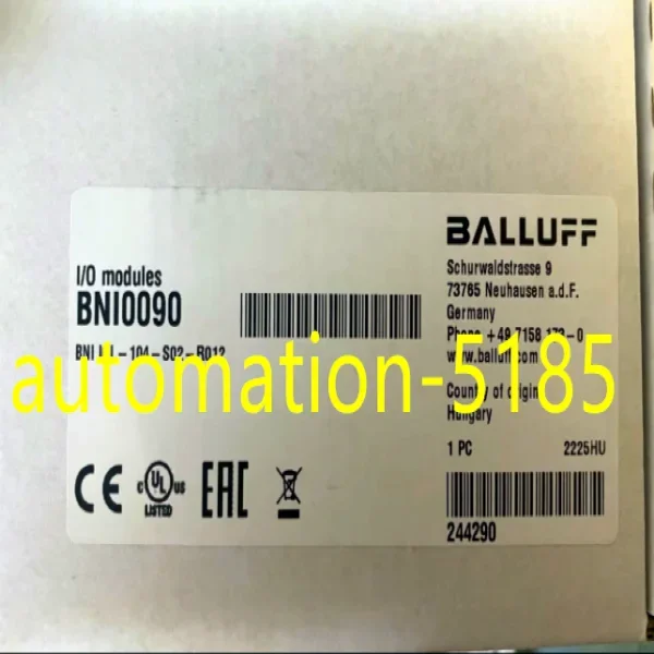 

Модуль Bni Iol-104-s02-r012 Bni0090 или новый оригинальный программируемый логический контроллер (ПЛК) в наличии