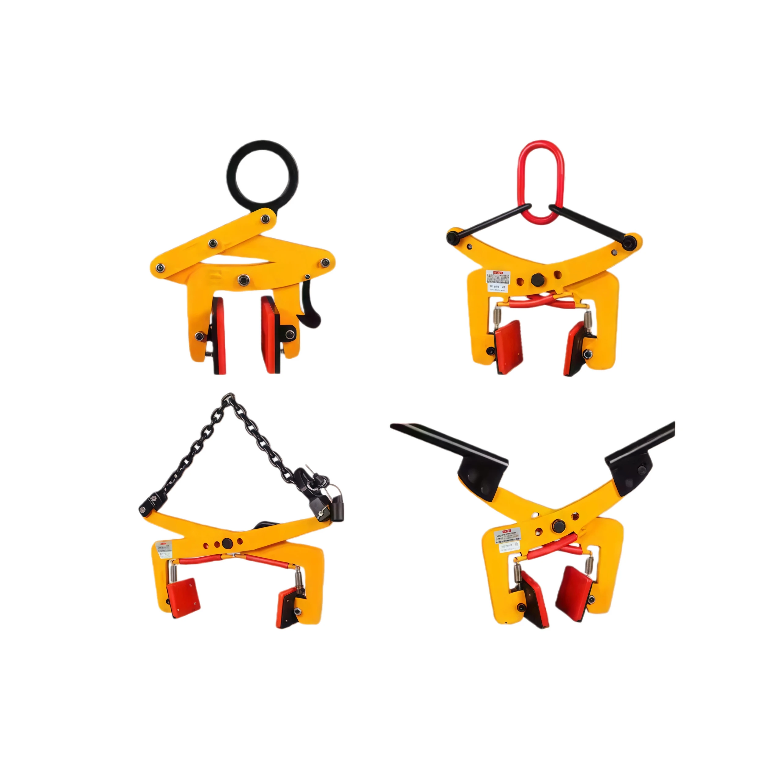 1 Ton Stone Lifting Fixture Rectangular Profile Heavy Duty Stone Clip for Granite Slab & Concrete Block Lifting