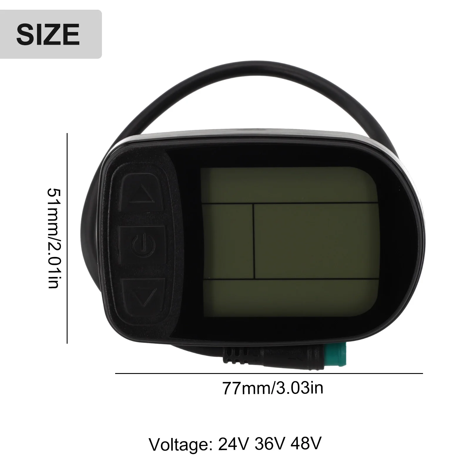 

Совместимый с контроллером KT ЖК5 Дисплей для электрического велосипеда 5-контактный интерфейс 24 В 36 В 48 В для электрического велосипеда Pasion
