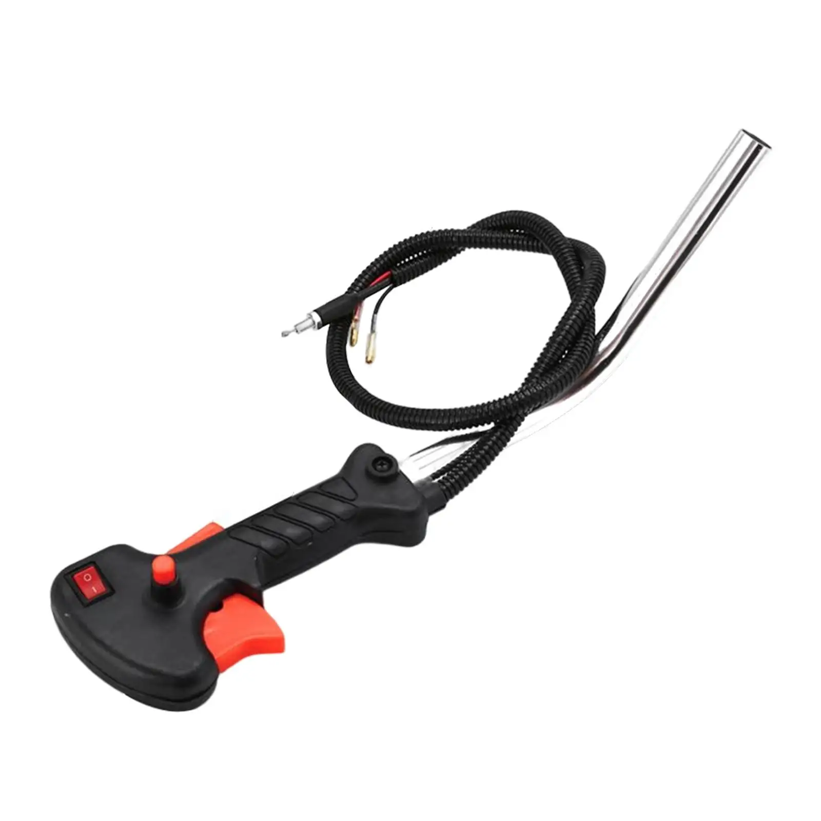 Professional Throttle Control Handle with Switch Throttle Cable Switch for Lawn Mower Brush Cutter Strimmer Accessories