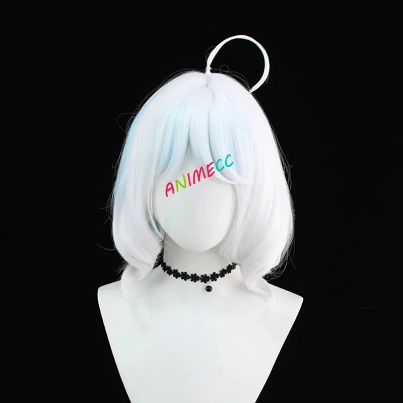 

В наличии Focalors Genshin Impact Furina De Fontaine Косплей Костюм Парик Шляпа Обувь Одежда для Хэллоуина 6;d'3,h'7.b;