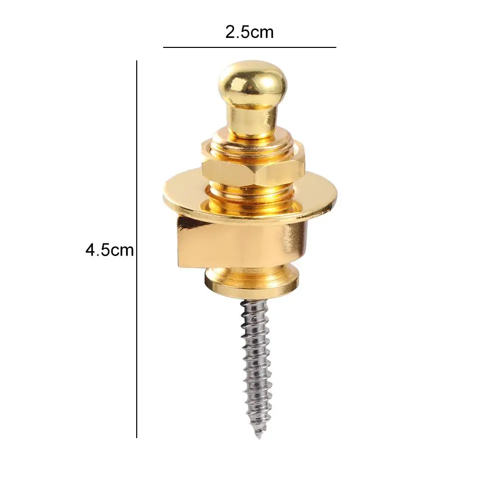 Кнопка для гитары замок для гитарного ремня стреплок профессиональные басовые штифты для электрогитары ремешок Блокировка Запчасти Аксессуары для