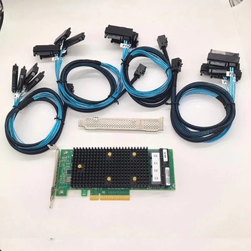 

430-16I SAS3416 9400-16I HBA 12 Gbps PCIe 16 Port IT Mode +4*8643 To SAS
