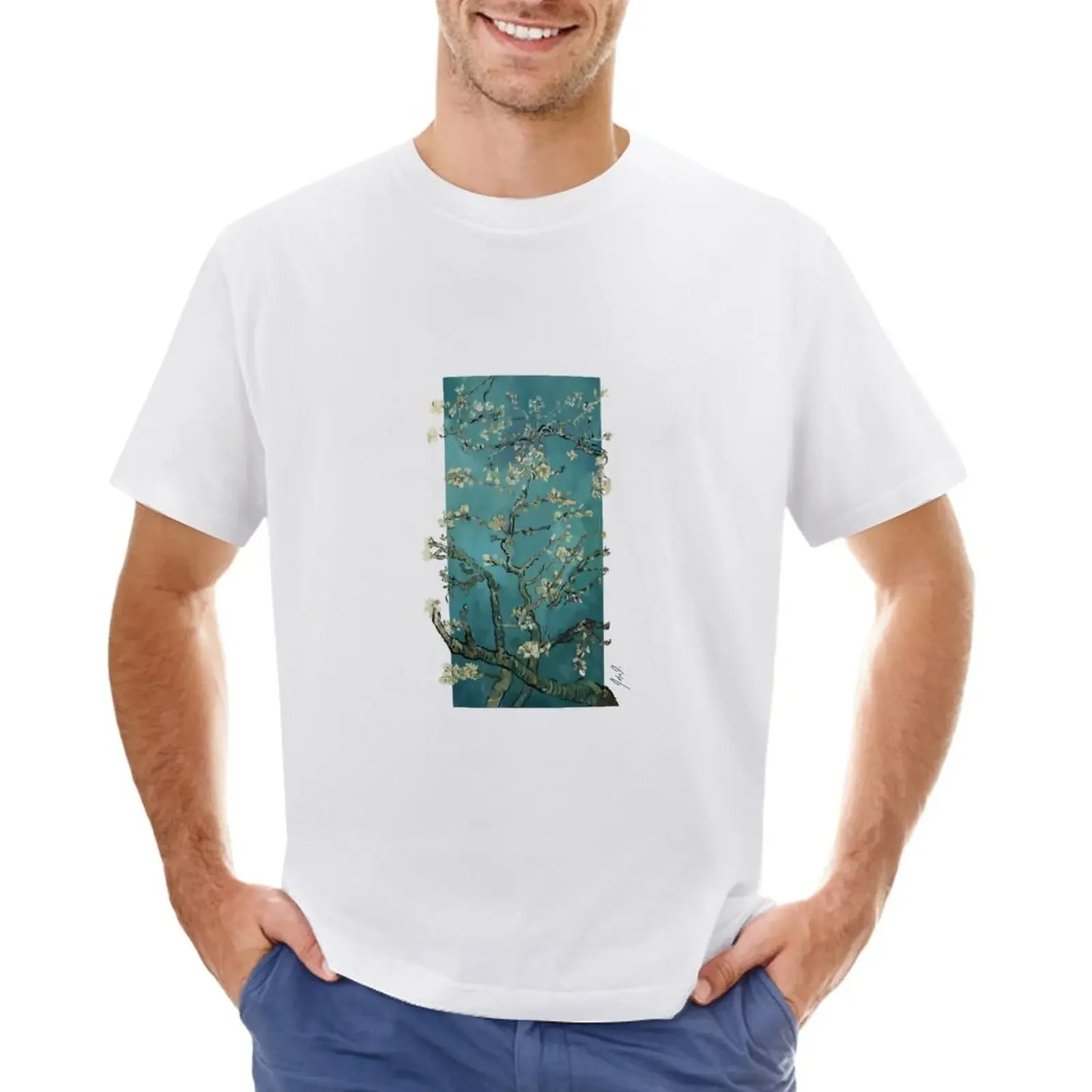 

Almond Blossom T-Shirt customizeds vintage clothes sports fans plain mens graphic t-shirts pack