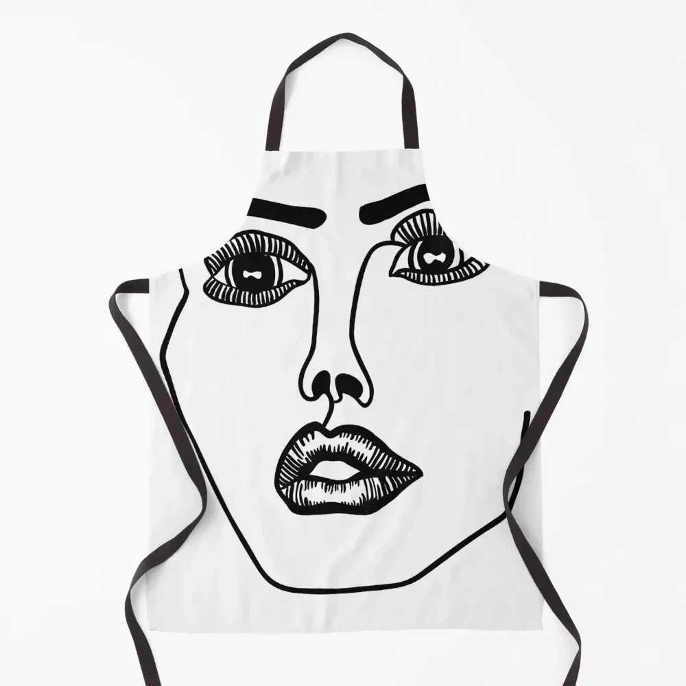 

The Best Of Number One Face Black Apron Utensils For Kitchen Waterproof barber men restaurant accessories Apron