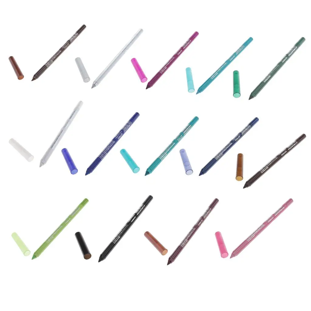 Crayon de fard à paupières de maquillage longue durée, stylo définisseur de sourcils sans taches