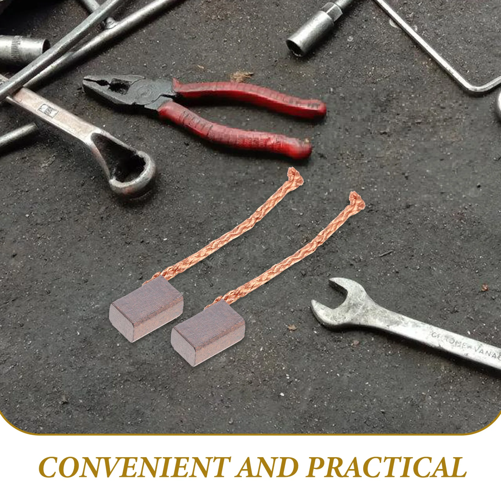 

Cordless Automotive Motor Carbon Brushes Electric Fan Copper Engine Mirandalong