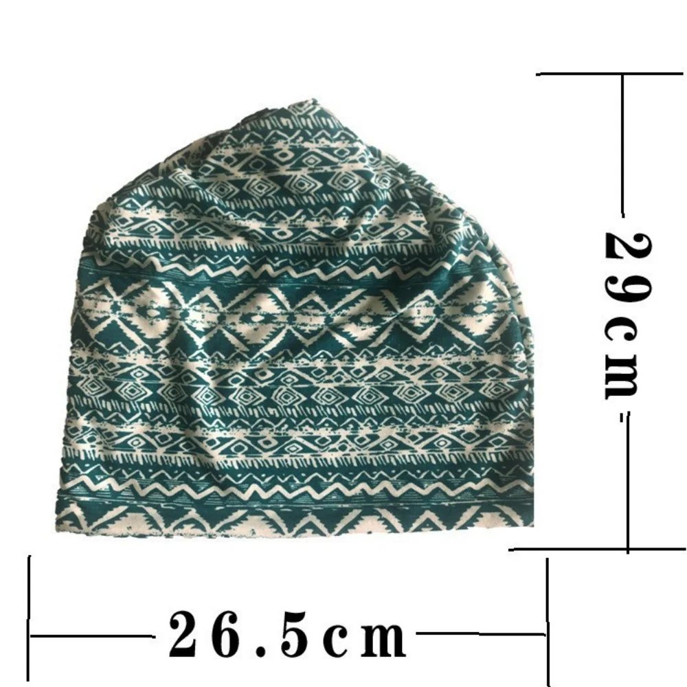 

Шапка-бини с цветочным узором, этническая трансформируемая шапка-снуд, женская шапка-бини с цветочным принтом для весенней моды и танцев