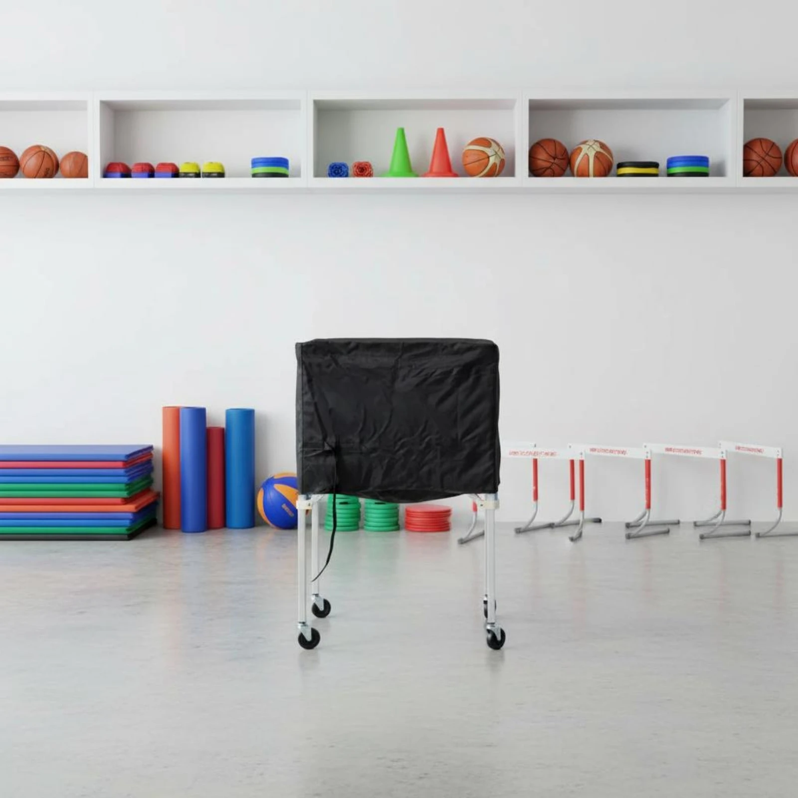 Foldable Ball Trolley Multi-Sp - Gym Ball ulasan dan harga