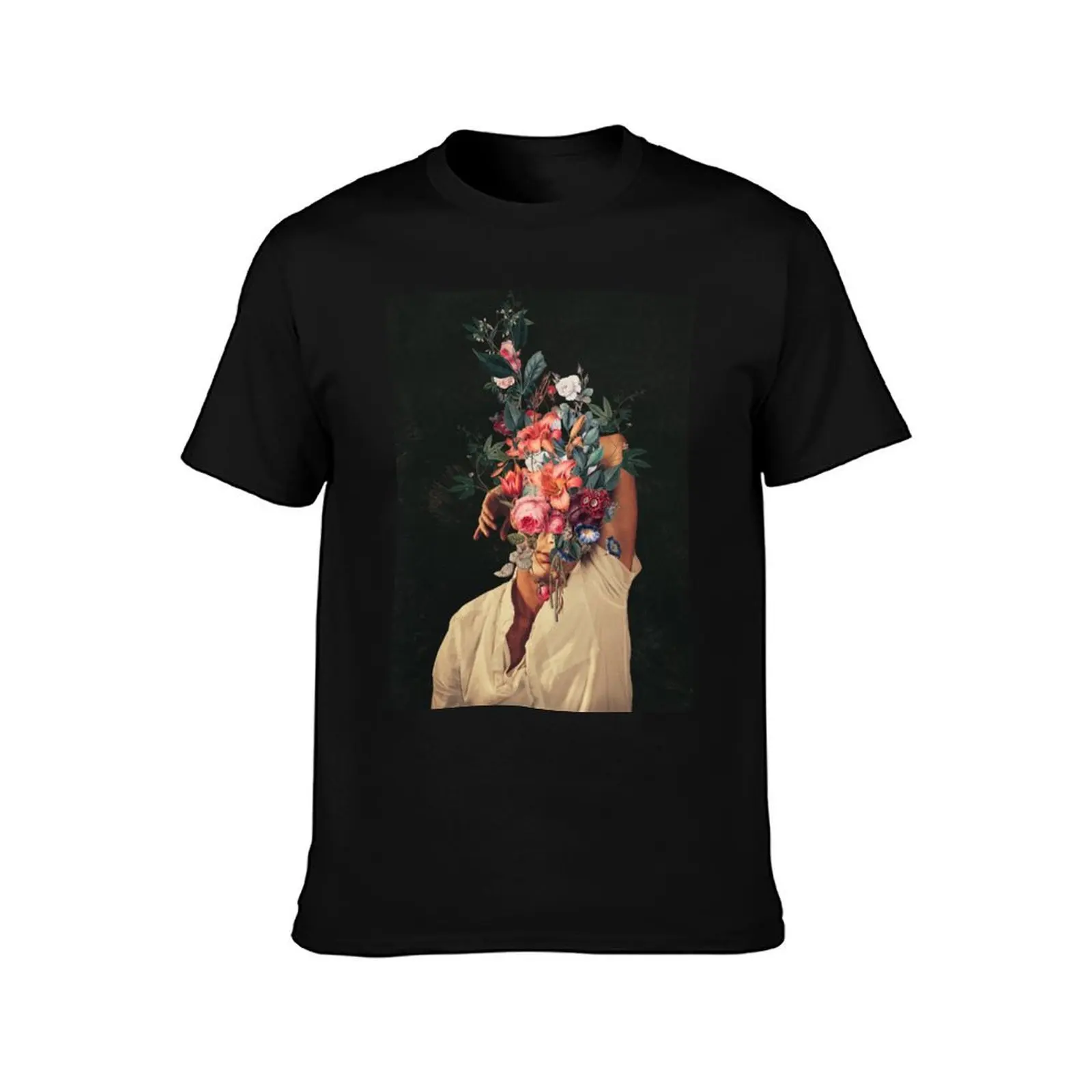 Roses Bloomed every time I Thought of You T-Shirt Summer Casual Cotton Tee Oversized Streetwear Tops Vintage Graphic Print