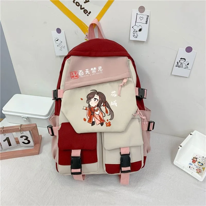 Cielo ufficiale benedizione Tian guan ci fu Studente Bambini Adolescenti Borse da scuola, Zaini Anime Mochilas di grande capacità per ragazze Ragazzi