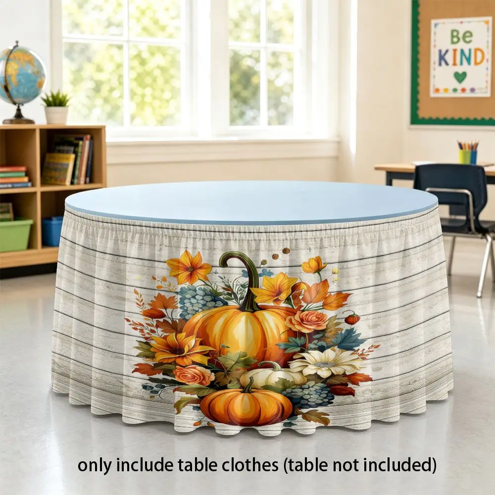 Suitable for home decoration, dining tables, office desks, parties, kitchen curtains, classrooms, and event table skirts