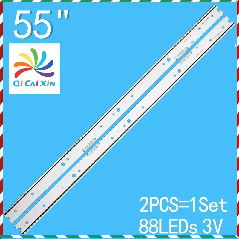 tira de luz de fundo led para samsung bn9634774a bn96 34775a ue55js8000 ue55js8500 ue55js9000 un55js9000 un55js9000 un55js850df un55js8500 pcs 01