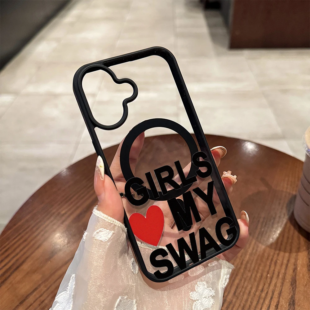 Girls Love Heart Phone Case Fo - огляд і ціна Apple Iphone 15