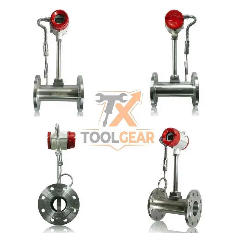 2026China*Factory* DKV Liquid Steam Flange Flowmeter PN16 DIN Flange Boiler Steam Flow Meter 4-20mA Flow