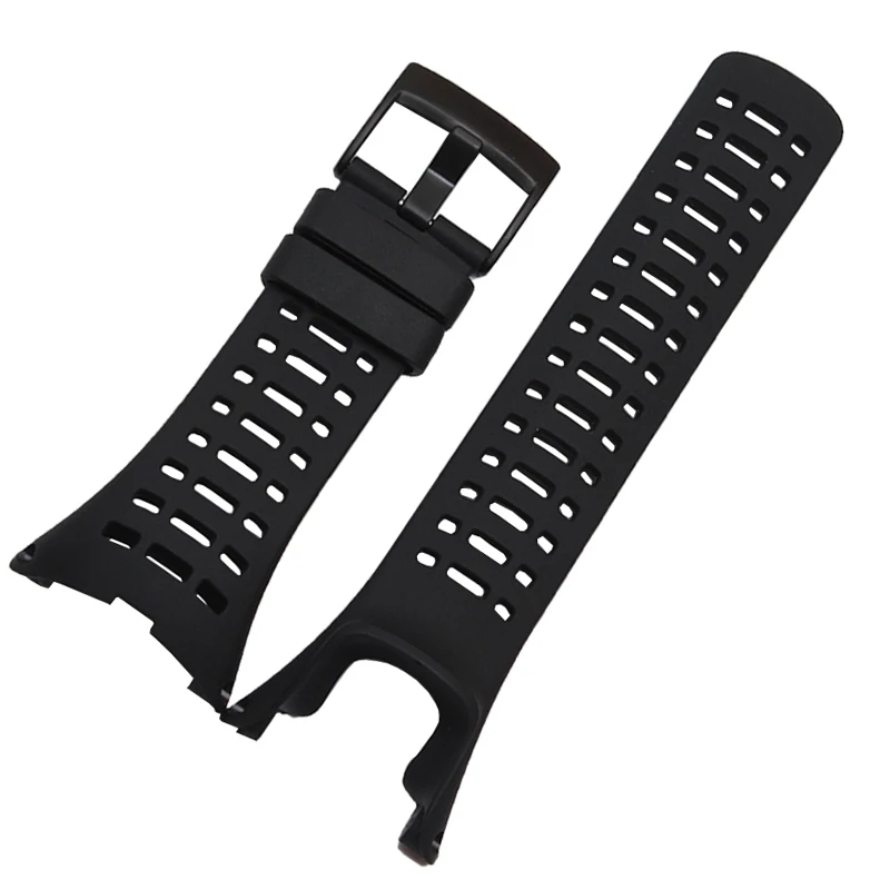 35mm Black Silica Gel Watch Strap For SUUNTO AMBIT 1/2/3 Band Rubber Watchband Outdoor Sport Men\'s Watch Accessories