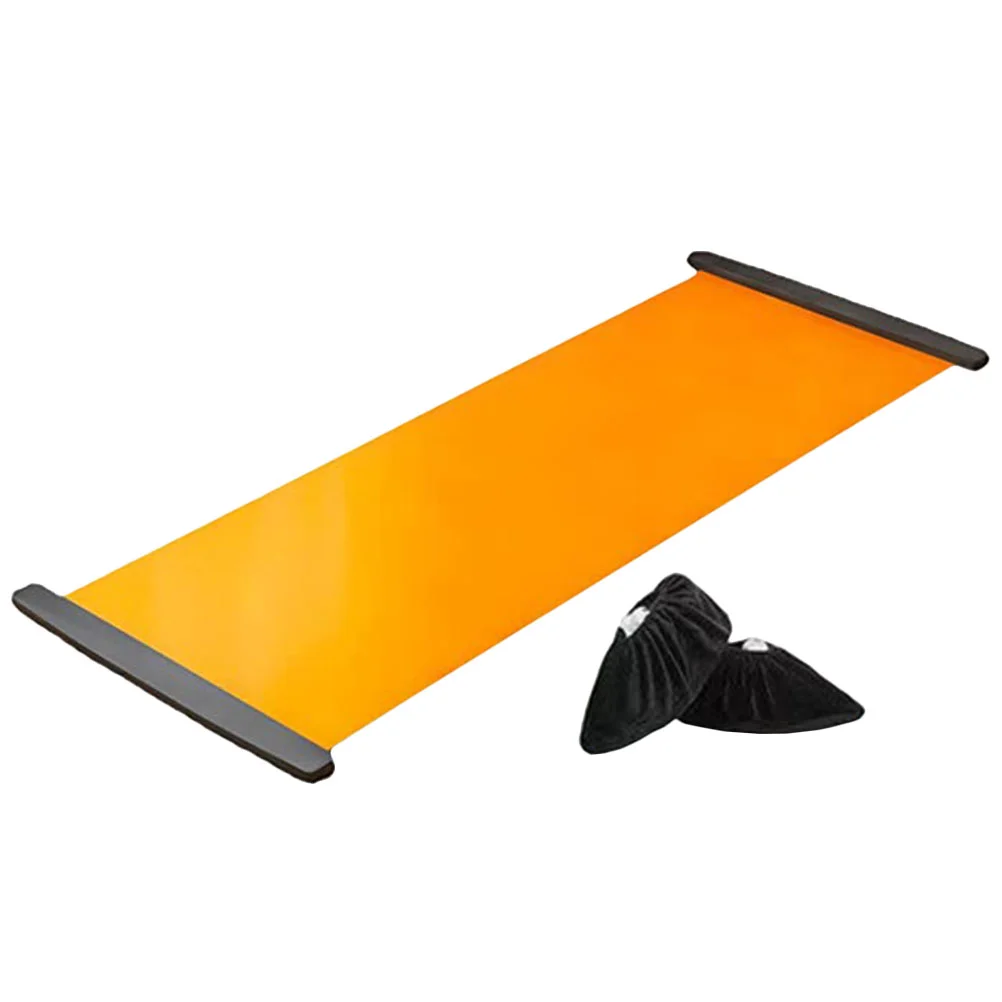 Slide Board with End Stop for Gym Skate Speed Skating Indoor Workout Sport Pp Balance Exercise Fitness