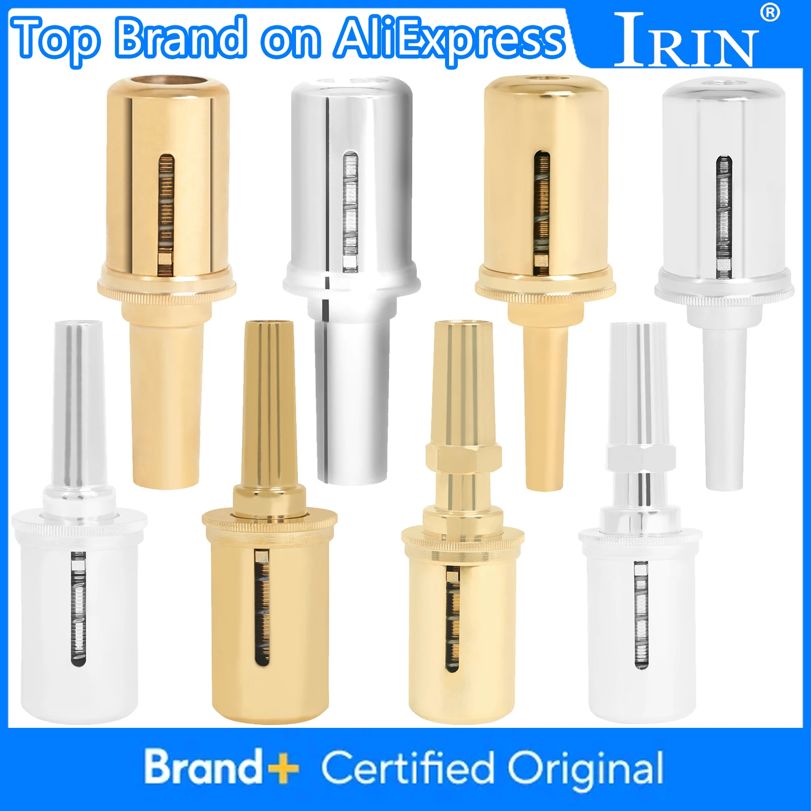 

Редукционный клапан IRIN для валторны/тубы/тромбона/трубы, латунные детали инструментов, аксессуары, корректор для тренировки дыхания