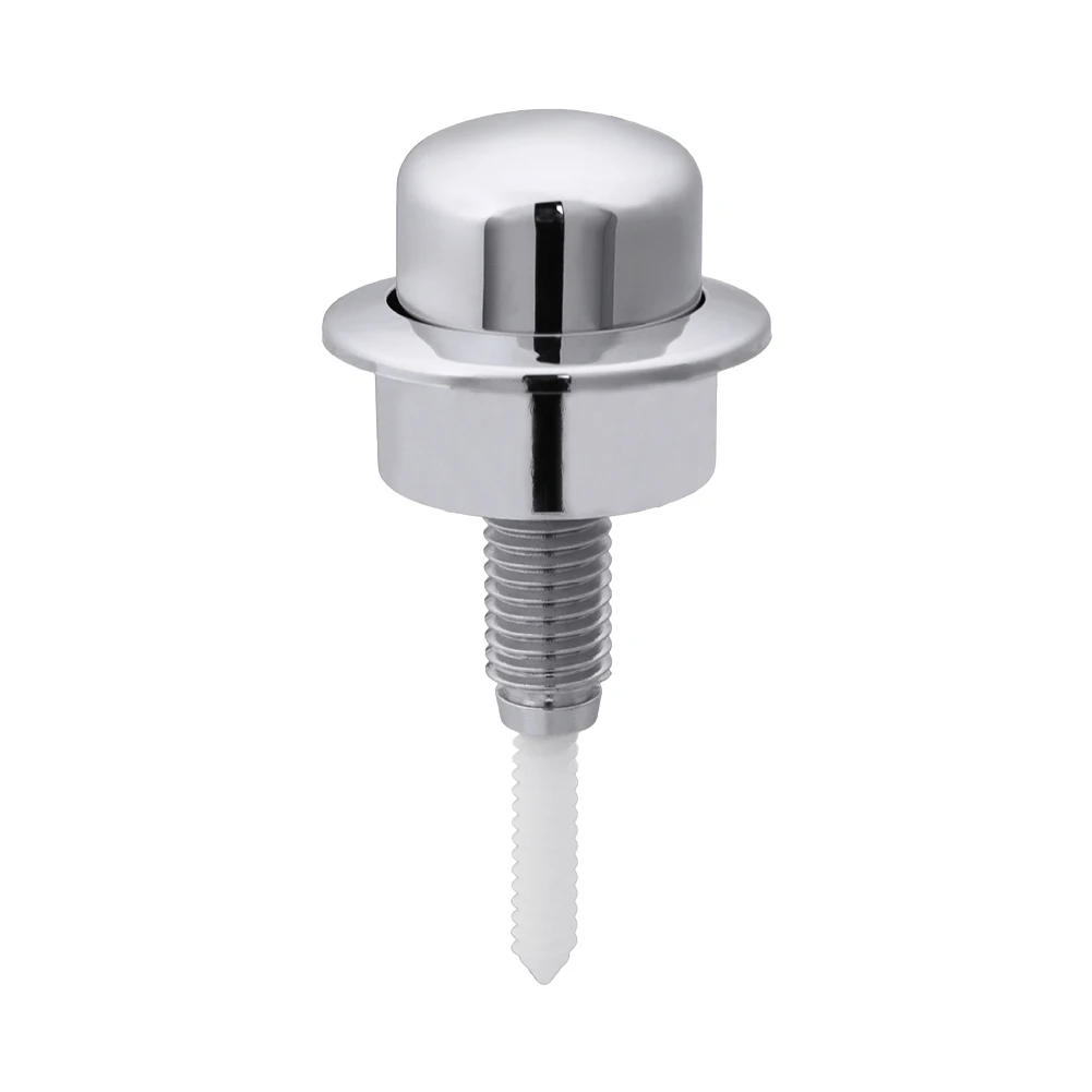 

For Raised Toilets Easy Flush Operation Single Flush Toilet Bathroom Renovation Flush Button For Bathroom Efficient Water Usage