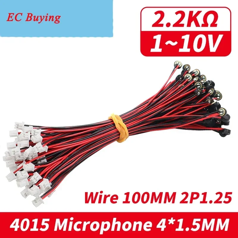 Microfone de 1,25 mm com Cabo de 100 mm: Avaliação Técnica e Uso Prático em Projetos Eletrônicos