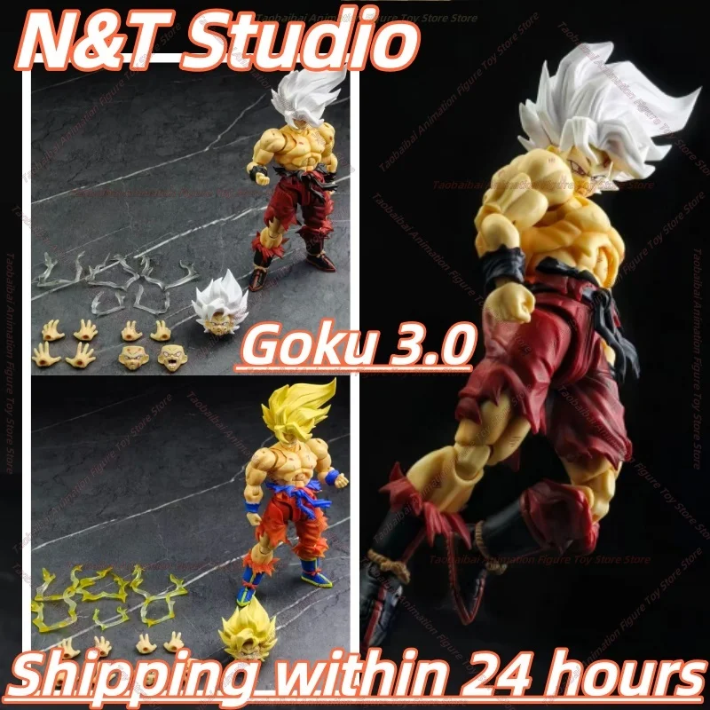 

Доставка в течение 24 часов! N&T Studio Dragon Ball SHF Super Series Battle Damaged Goku 3.0 Body 1/12 Фигурка Аниме Персонаж