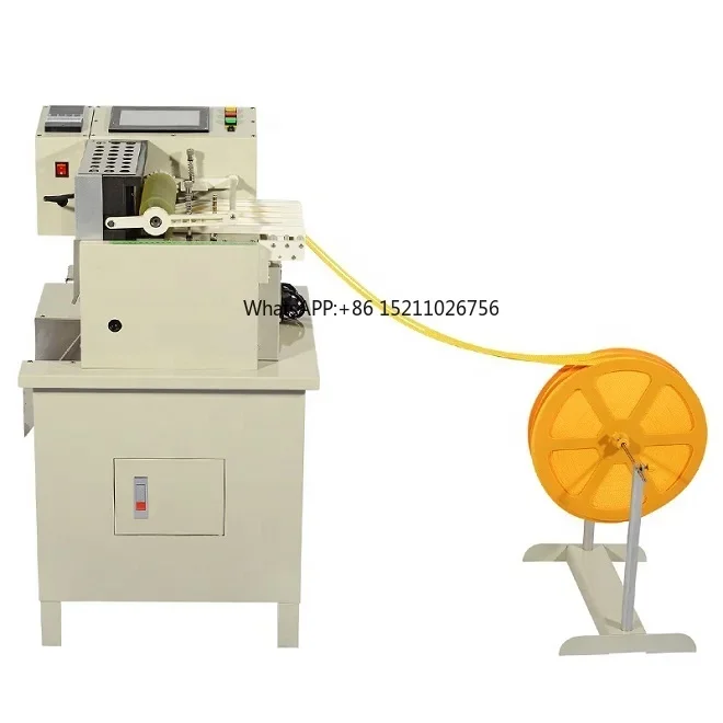 

zipper cutting machine ultrasonic satin ribbon Hot cutting machine automatic