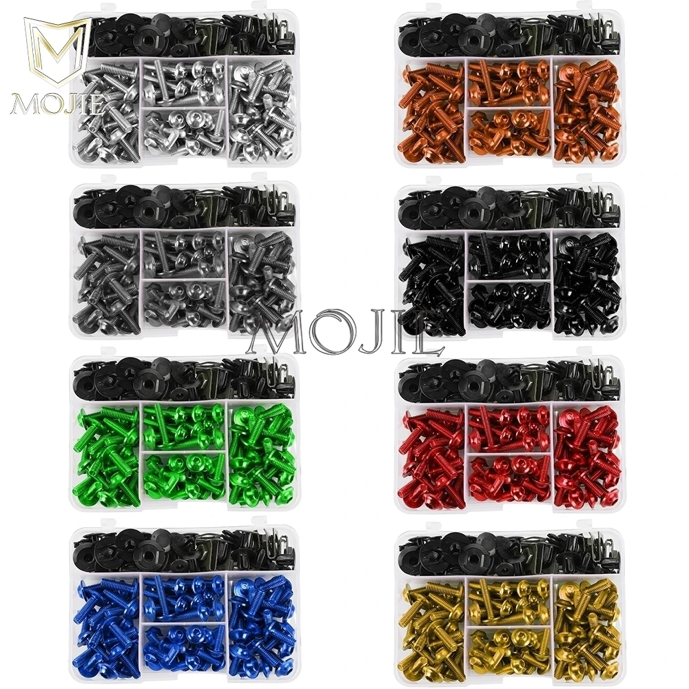 الزجاج الأمامي المسمار السحابات الملونة مسامير مجموعة دراجة نارية هدية الترباس عدة ل DUCATI SUPERSPORT 900 939 939S 950 950S 1999-2025