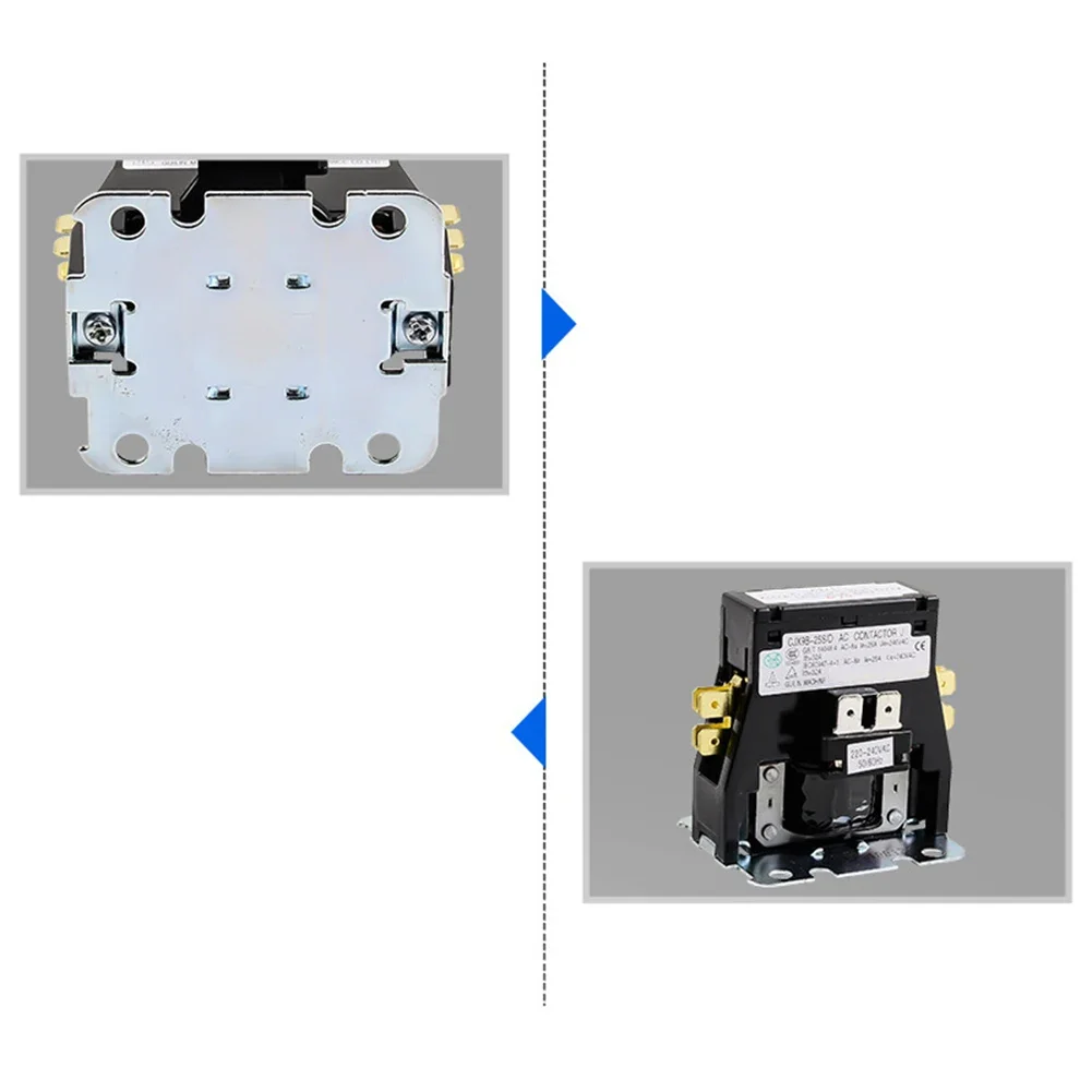 Reliable Single Pole AC Contactor 220V GQ40L25SD Designed for For air Conditioners and Electrical Control Systems