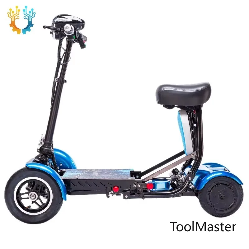 

【2026】Factory Price Four-Wheel Foldable Electric Scooter For Adults For Daily Use