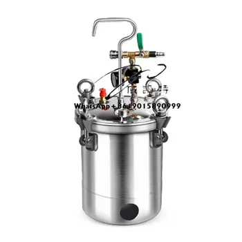 Portable Small 5L Air Stirrer Barrel Automatic Spray Paint Electric Mixing Agitator Pressure Tank for Automated Production Line