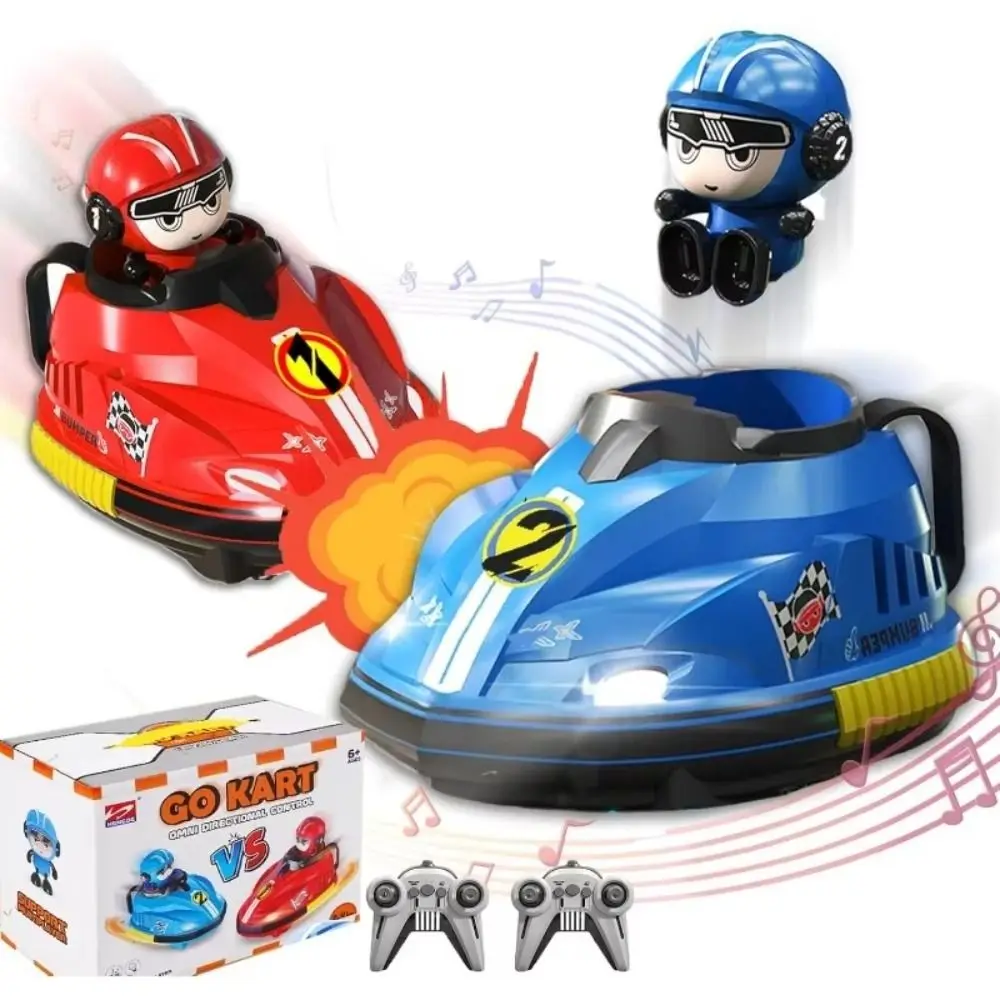 Interação pai-filho rc batalha pára-choques carro brinquedo luz música catapulta robô dois-homens batalha colisão carro de controle remoto brinquedos